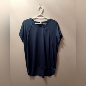 Women's Size XL Champion Blue Workout Shirt